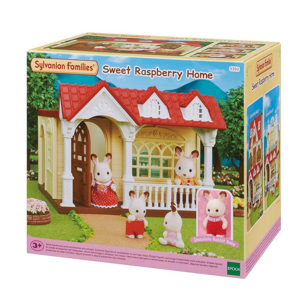 Sylvanian Families Sweet Raspberry Home Set 5393